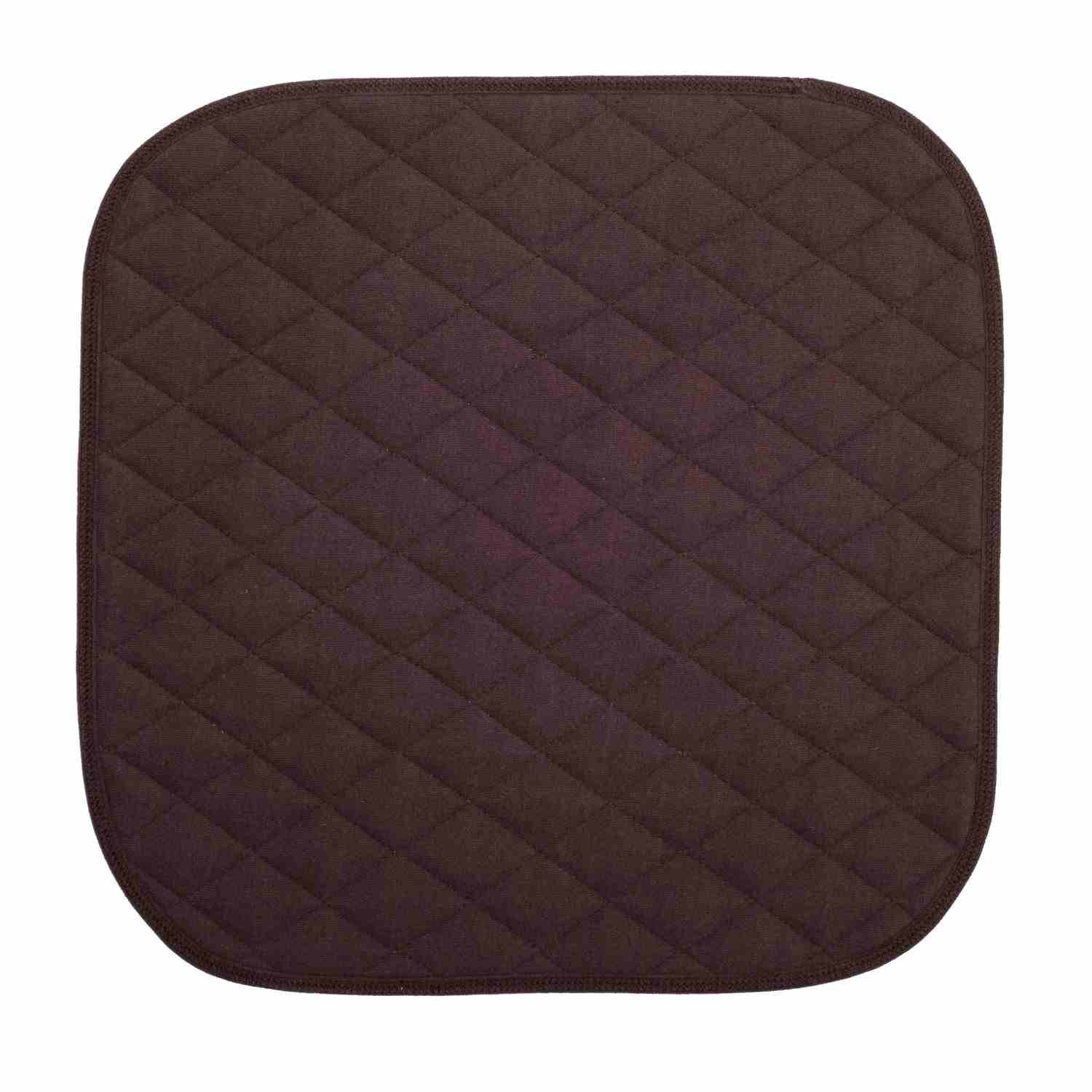 Suprima 3703 056, Inkontinenz-Sitzauflage für Stuhl (mokka) - 45x45 cm